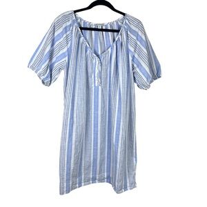 Free Assembly Cotton dress size XL comfy stripes Summer Spring Classic